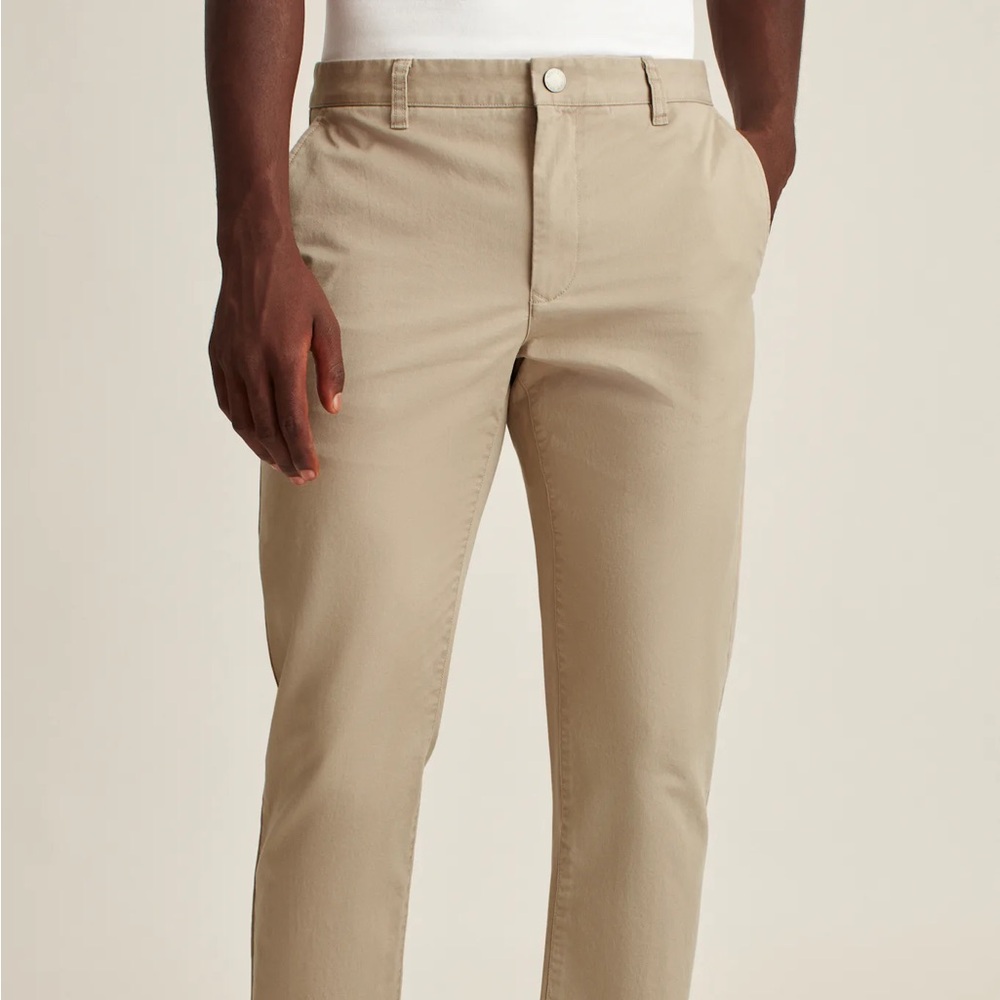 Bonobos stretch chino khaki 36x32